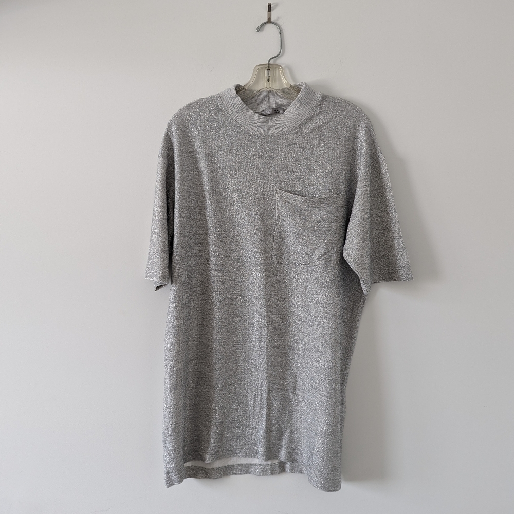 ZARA Collection Sparkle Knit Oversized Tunic Top - Size S Tshirt Dress